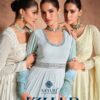 Sayuri Izhar Georgette Designer Gown With Dupatta Catalog Collection