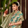 Saroj Shahzeen Tissue Saroski Vol 1 Satin Silk Saree Catalog Collection