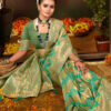 Saroj Shahzeen Tissue Saroski Vol 1 Satin Silk Saree Catalog Collection - Image 6