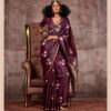 Rajtex Kanthkala Pichhwai Satin Handloom Fancy Sarees Catalog Collection - Image 3