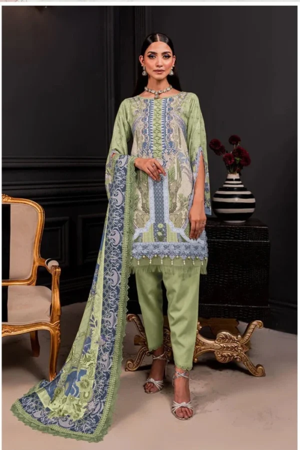 Shraddha Nx Mahgul Queen Court Vol 3 Cotton Dupatta Pakistani Suit Catalog Collection