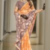 Vallabhi Sivasagar Georgette Floral Printed Saree Catalog Collection - Image 7
