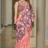 Vallabhi Sivasagar Georgette Floral Printed Saree Catalog Collection - Image 2