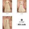 Sayuri Rivaah Georgette Designer Gown With Dupatta Catalog Collection - Image 5
