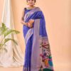Kc 3056 Designer Pathani Silk Saree Catalog Collection - Image 3
