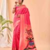 Kc 3056 Designer Pathani Silk Saree Catalog Collection - Image 4