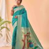 Kc 3056 Designer Pathani Silk Saree Catalog Collection - Image 8