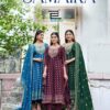 Blue Hills Samaira Rayon Kurti Bottom With Dupatta Catalog Collection