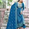 Blue Hills Samaira Rayon Kurti Bottom With Dupatta Catalog Collection - Image 4