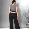 Black WJ12 Stylish Lycra Black Jumpsuit For Women Catalog Collection - Image 13