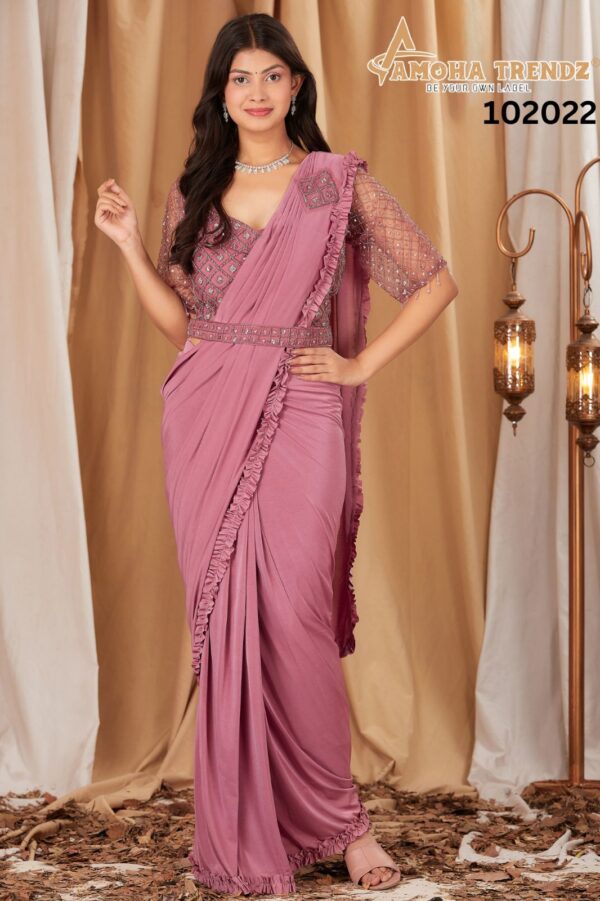 Amoha Trendz 102022 Ready To Wear Saree Catalog Collection - Image 3