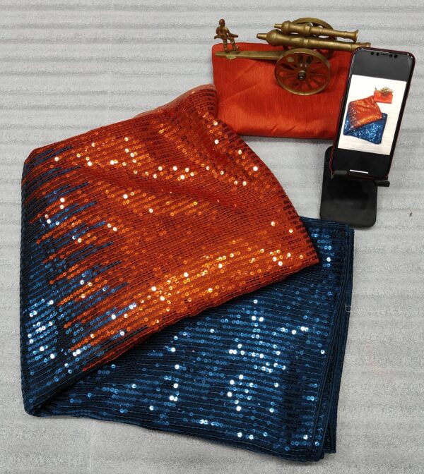 Vt 473 Digital Padding Georgette Silk Saree Catalog Collection - Image 3