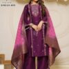 Af Uk3619 Viscose Silk Kurti Pant With Dupatta Catalog Collection