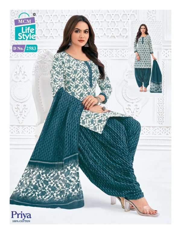 Mcm Priya Vol 25 Cambric Cotton Printed Dress Material Catalog Collection - Image 18