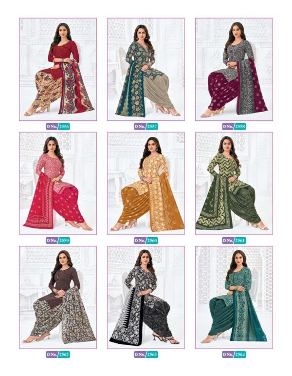 Mcm Priya Vol 25 Cambric Cotton Printed Dress Material Catalog Collection - Image 7