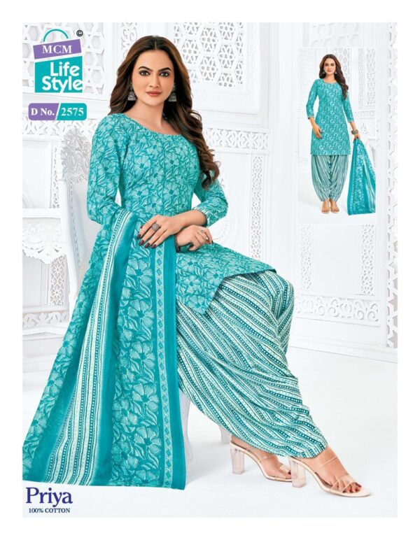Mcm Priya Vol 25 Cambric Cotton Printed Dress Material Catalog Collection - Image 22