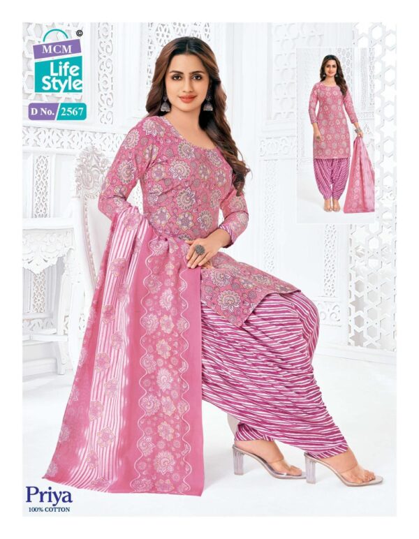 Mcm Priya Vol 25 Cambric Cotton Printed Dress Material Catalog Collection - Image 27