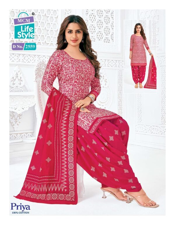 Mcm Priya Vol 25 Cambric Cotton Printed Dress Material Catalog Collection - Image 38