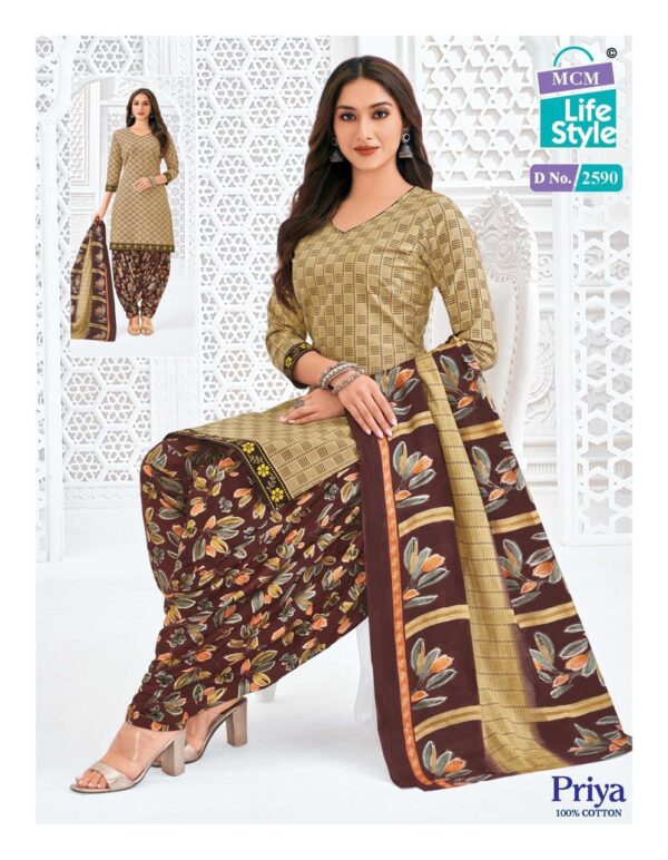 Mcm Priya Vol 25 Cambric Cotton Printed Dress Material Catalog Collection - Image 39