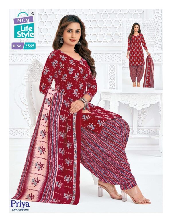 Mcm Priya Vol 25 Cambric Cotton Printed Dress Material Catalog Collection - Image 10