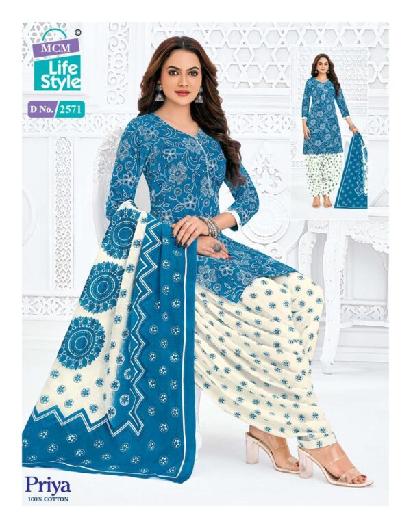Mcm Priya Vol 25 Cambric Cotton Printed Dress Material Catalog Collection - Image 30