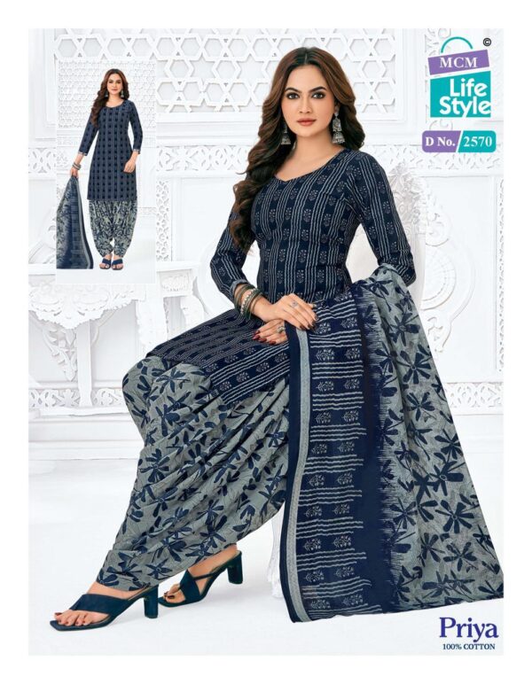 Mcm Priya Vol 25 Cambric Cotton Printed Dress Material Catalog Collection - Image 31
