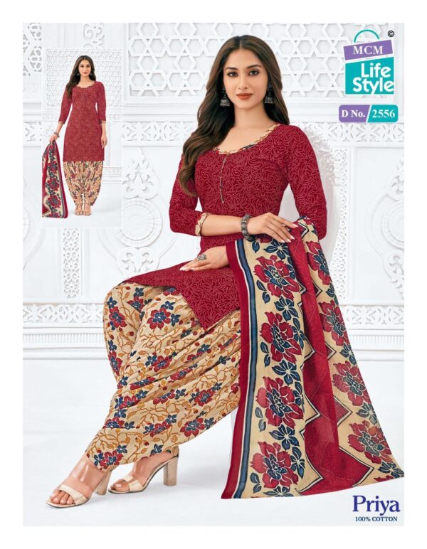 Mcm Priya Vol 25 Cambric Cotton Printed Dress Material Catalog Collection - Image 40