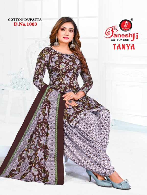 Ganeshji Tanya Vol 1 Soft Cotton Dress Material Catalog Collection - Image 6