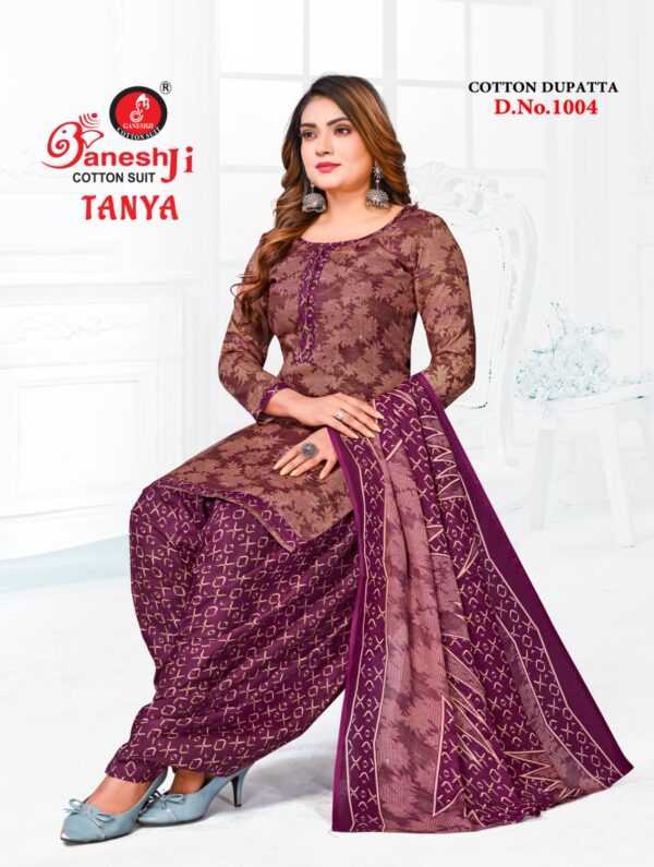 Ganeshji Tanya Vol 1 Soft Cotton Dress Material Catalog Collection - Image 7