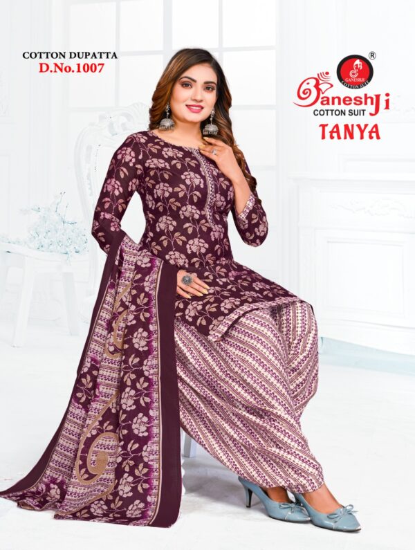 Ganeshji Tanya Vol 1 Soft Cotton Dress Material Catalog Collection - Image 9