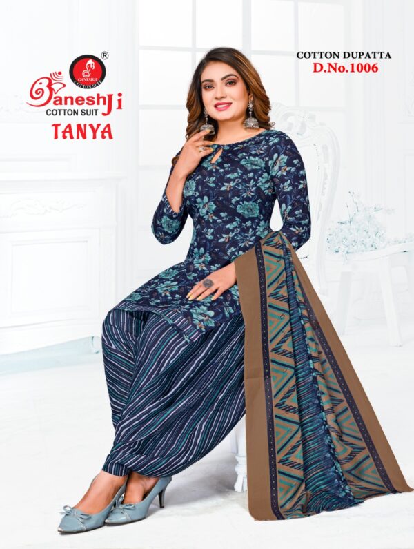 Ganeshji Tanya Vol 1 Soft Cotton Dress Material Catalog Collection - Image 10
