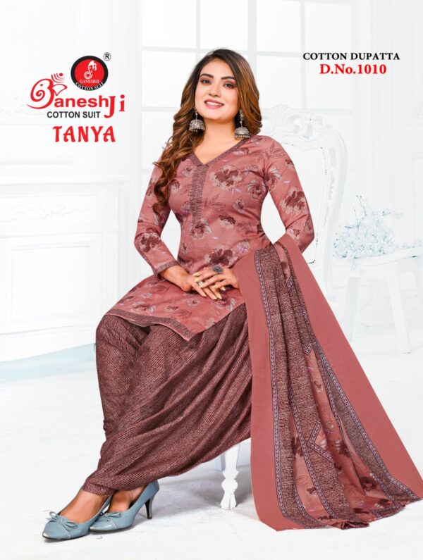 Ganeshji Tanya Vol 1 Soft Cotton Dress Material Catalog Collection - Image 3