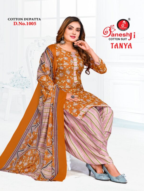 Ganeshji Tanya Vol 1 Soft Cotton Dress Material Catalog Collection - Image 11