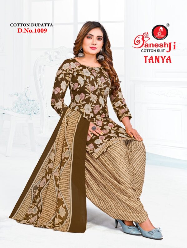 Ganeshji Tanya Vol 1 Soft Cotton Dress Material Catalog Collection - Image 4