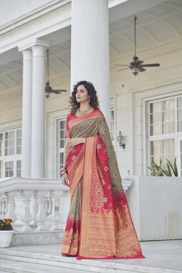 Shubhvastra Maharani Vol 3 Banarasi Silk Saree Catalog Collection - Image 2