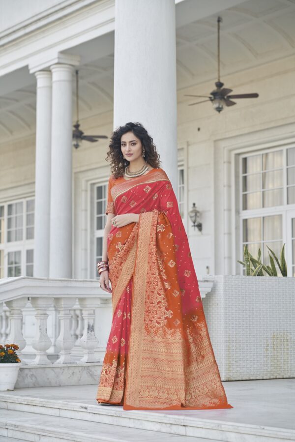 Shubhvastra Maharani Vol 3 Banarasi Silk Saree Catalog Collection - Image 6