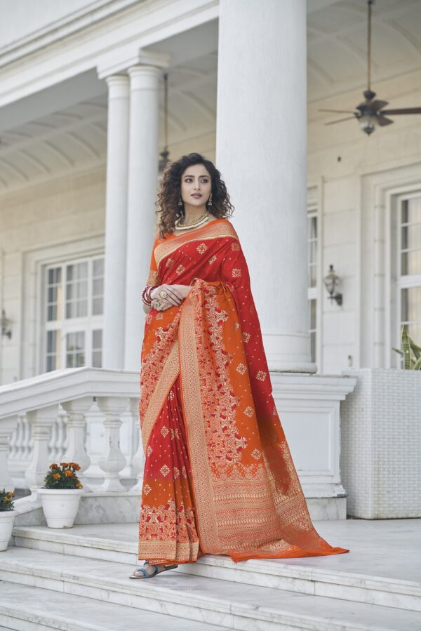 Shubhvastra Maharani Vol 3 Banarasi Silk Saree Catalog Collection - Image 7