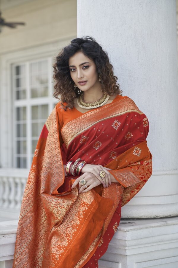 Shubhvastra Maharani Vol 3 Banarasi Silk Saree Catalog Collection - Image 8