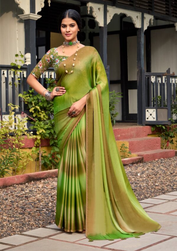 Sr Aruna Vol 4 Chiffon Fancy Saree Catalog Collection - Image 6