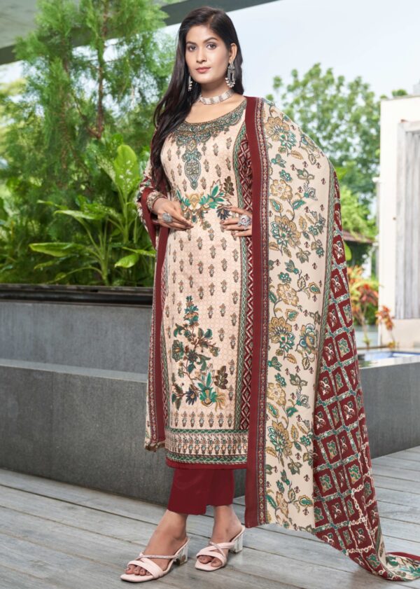 Roli Moli Shahin Pashmina Dress Material Catalog Collection - Image 8