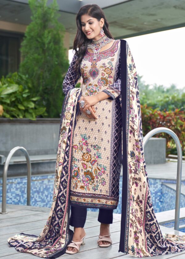 Roli Moli Shahin Pashmina Dress Material Catalog Collection - Image 5