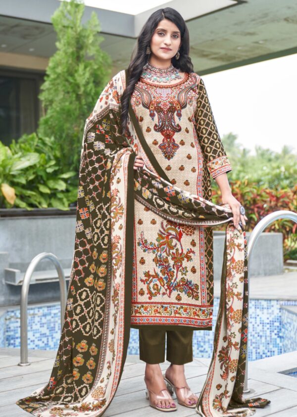 Roli Moli Shahin Pashmina Dress Material Catalog Collection - Image 9