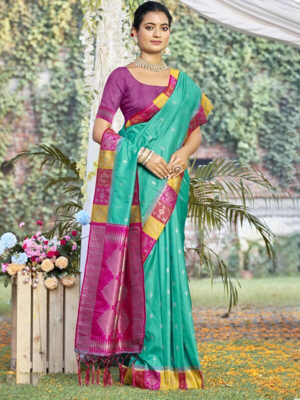 Bunawat Ralempire Silk Designer Festival Silk Saree Catalog Collection - Image 3