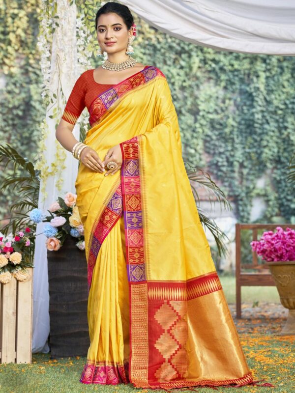 Bunawat Ralempire Silk Designer Festival Silk Saree Catalog Collection - Image 5