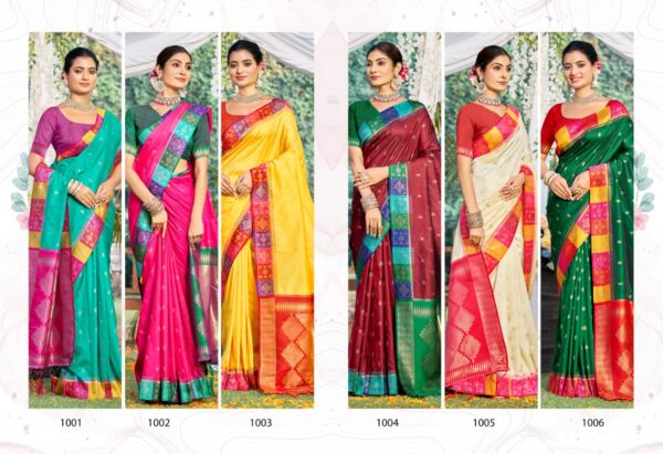 Bunawat Ralempire Silk Designer Festival Silk Saree Catalog Collection - Image 8