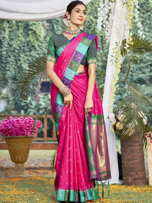 Bunawat Ralempire Silk Designer Festival Silk Saree Catalog Collection - Image 7
