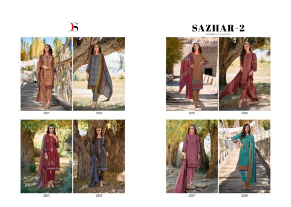 Deepsy Shazar Vol 2 Pashmina Designer Salwar Kameez Catalog Collection - Image 10
