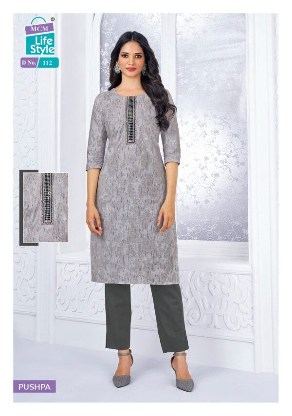 Mcm Pushpa Handloom Cotton Printed Kurti Catalog Collection - Image 9