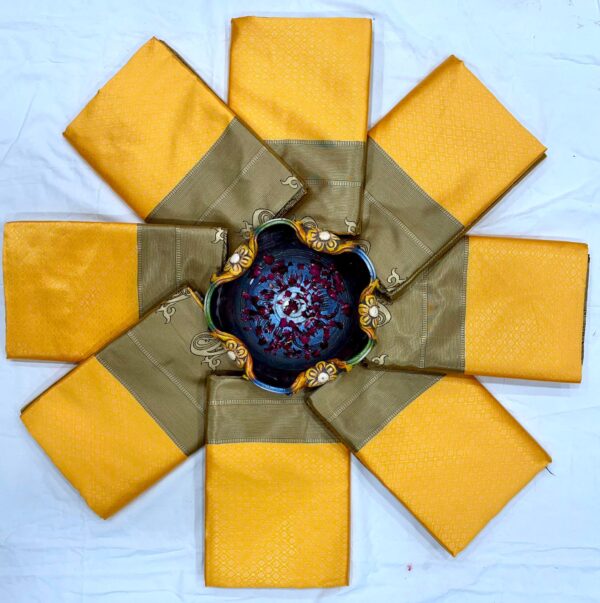 Soft Silk 4060 Soft Lichi Silk Fancy Saree Catalog Collection - Image 2