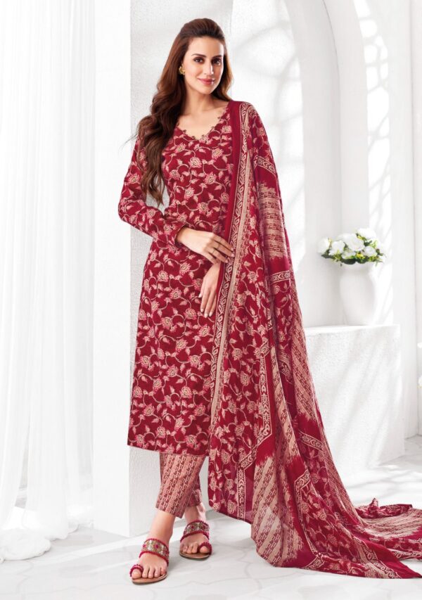 Suryajyoti Poshak Vol 5 Cotton Printed Dress Material Catalog Collection - Image 8